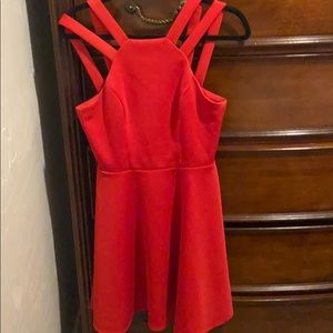 B Darlin 9/10 red dress